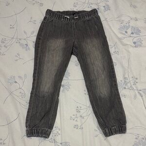 H&M Boys Skinny Fit Denim Joggers (Size: 6)